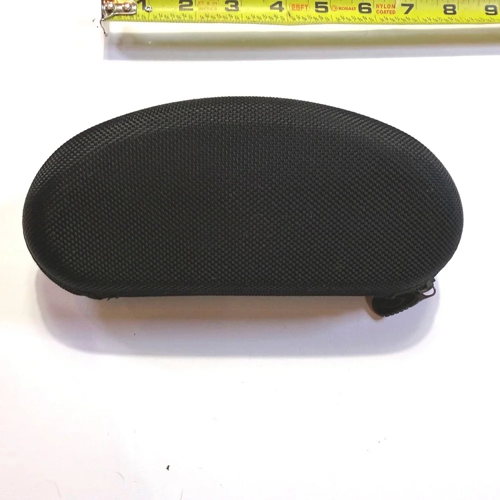 Oakley Large Soft Vault Sunglasses Case Black Ballistic Nylon Zippered Shell